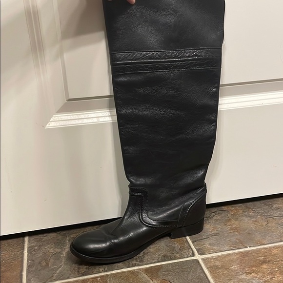 Black Over the Knee Boots - Picture 10 of 11